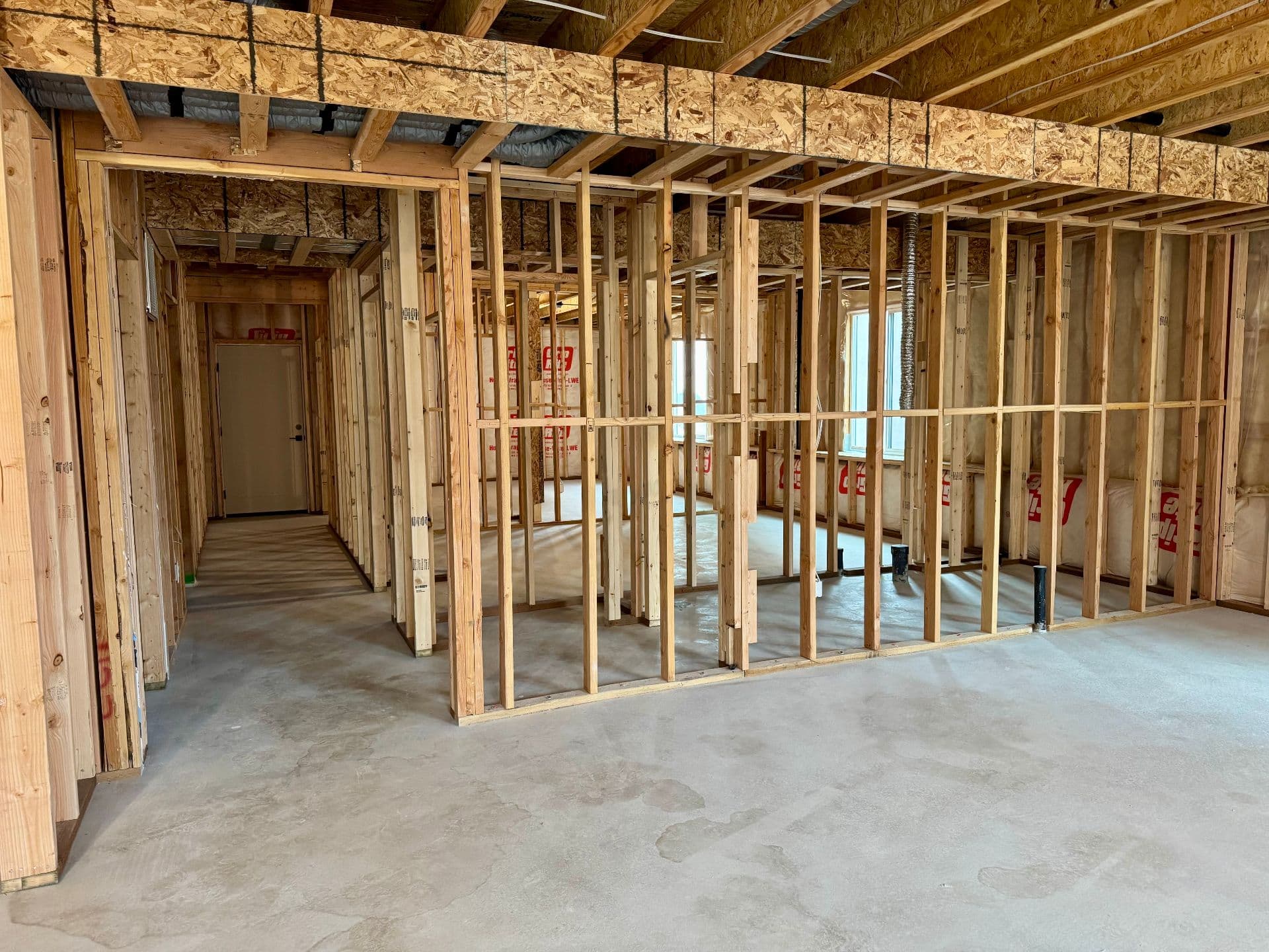 Basement Framing Project in Lehi UT