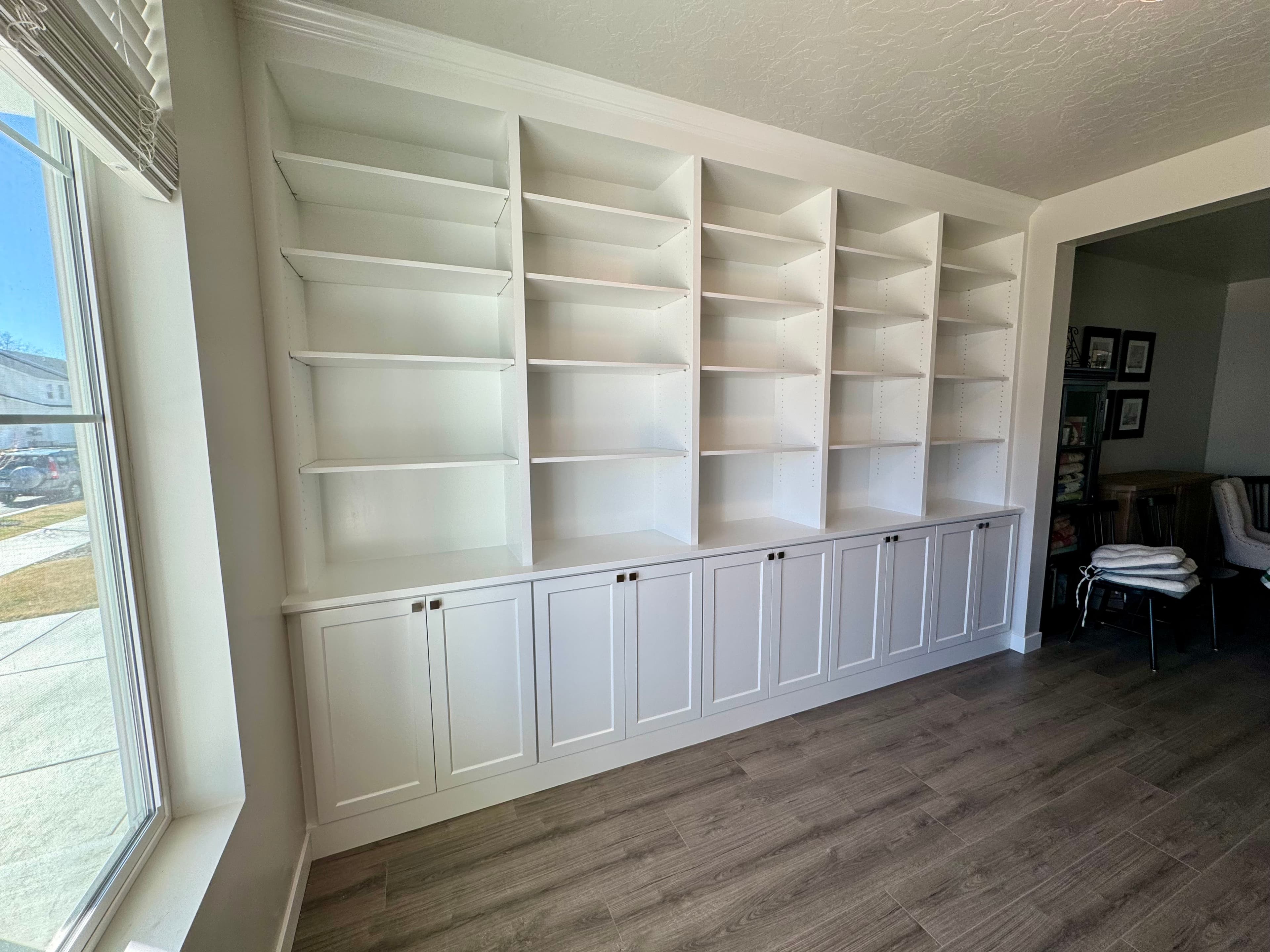 Project Expertly Crafted Built-In Cabinets Completed image