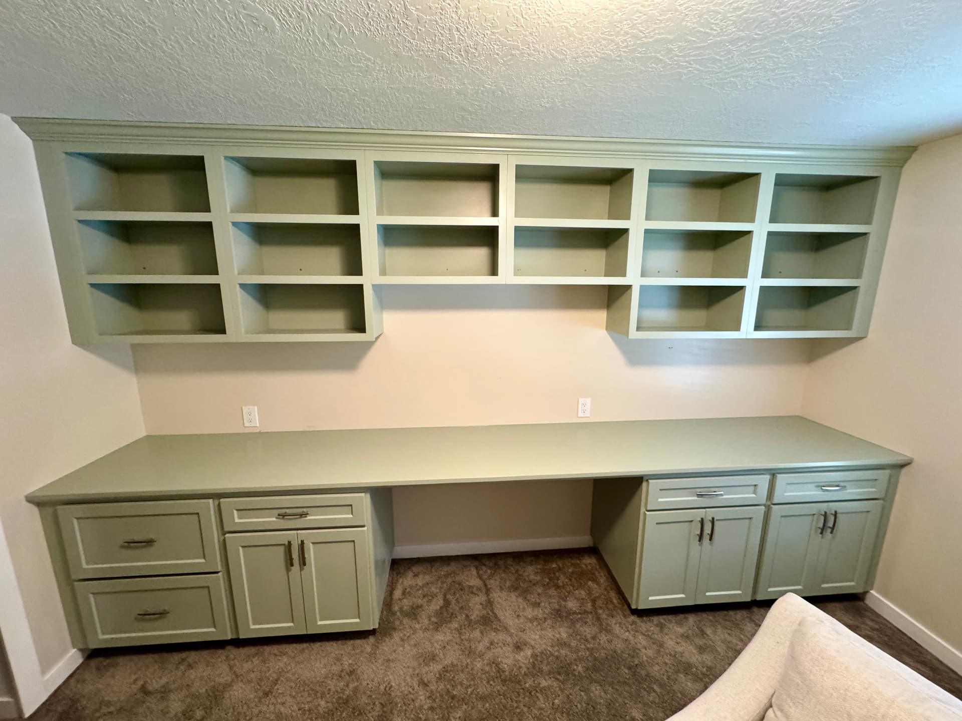 Gallery photos for Custom Built-In Desk and Cabinet Setup That Actually Works: Image #1
