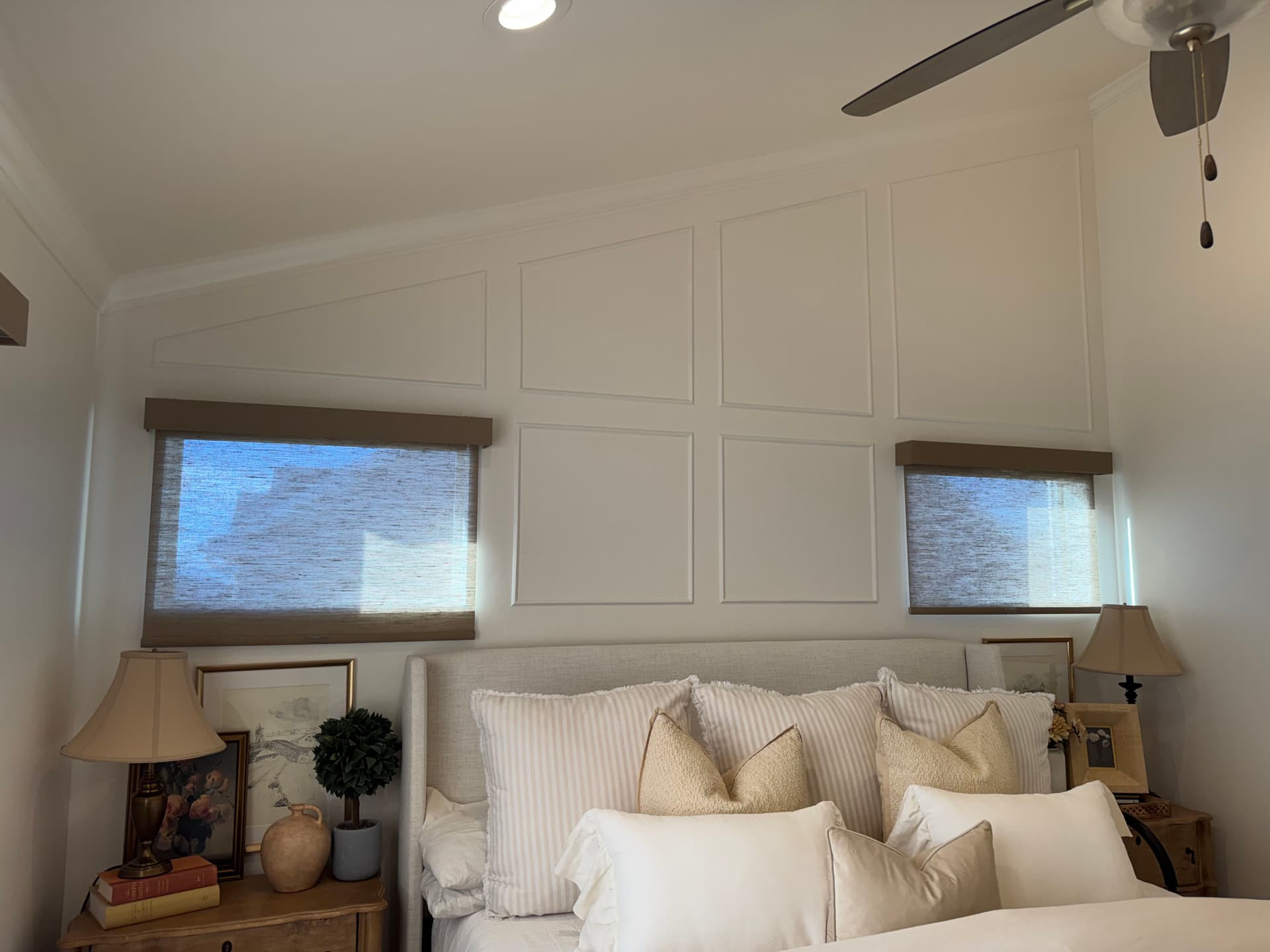 Gallery photos for Elegant Finish Carpentry in Bedroom Makeover: Image #1